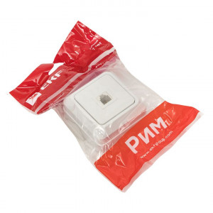 Розетка Phone 1-мест. бел. Рим EKF PROxima