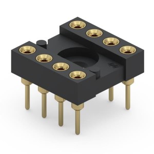 210-13-308-41-001000, Установочные панели для ИС и компонентов 8 PIN DIP SKT SOLDER TAIL