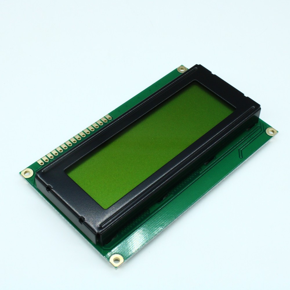 Изображение товара ЖКИ знакосинтезирующий 20x4 с желто-зеленой подсветкой