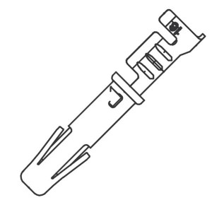 SC16ML11S6, Стандартные цилиндрические контакты Trim Trio Socket 16 AWG Contact Sz 16