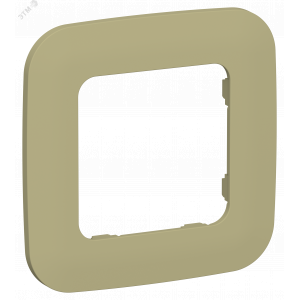 FLITE ARTISTIC Рамка 1-местная РУ-1-А-ФлО оливковый IEK FI-M12-31-20-K26