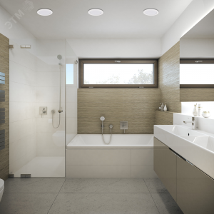 Светильник светодиодный PLED DL7 WH Downlight 12Вт 4000К 145х26мм IP54 ДВО встраив. 5042544