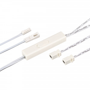 ИК-датчик SR-PRIME-IRD/H-S17х9-WH (12-24V, 48-96W, DOOR/HAND) 046147, Выключатель для светодиодной ленты 12-24 В. В комплекте 2 датчика. Питание/рабочее напряжение DC 12-24 В, максимальный ток 4 A на канал, 1 канал, максимальная мощность 48-96 Вт. Реагирует на открывание дверей или движение рукой