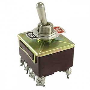 KN3B-401A, Тумблер ON-OFF (8c) 3А 250В