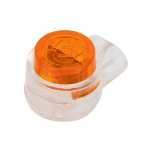 Соединитель изолированный К-1, для жил (d=0,4-0,7мм), D=1,52мм 07-5401