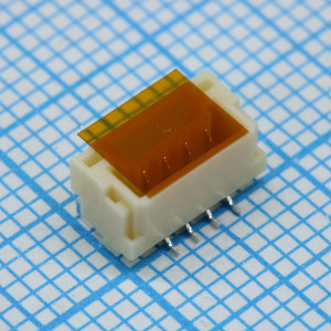 BM04B-GHS-TBT(LF)(SN), Разъем серия GH 1х4 контакта шаг 1.25мм закрытый