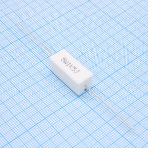 SQP5001K5JBP, Резистор керамический цементный аксиальный (SQP) 5Вт 1.5кОм ±5%