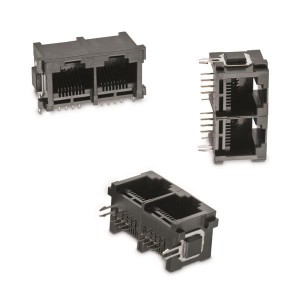 615008149521L, Модульные соединители / соединители Ethernet WR-MJ Mod Jk 8P8C TabUp LftAssmblyHsng