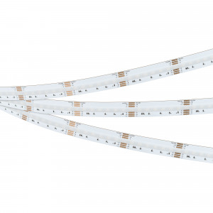 COB-X840-12MM 24V RGBW-MIX, Лента COB сплошной засветки без видимых светодиодов, открытая IP20. Светодиоды CSP, 840 шт/м (4200 шт на 5 м), белая плата, скотч 3M. Цвет RGB+MIX ТЕПЛЫЙ 2700K/БЕЛЫЙ 6000K, индекс цветопередачи CRI>90 , угол 160°. Питание 24V, мощность 16 Вт/м (80 Вт на 5