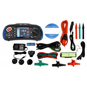 DT-6650 Тестер электроустановок многофункциональный, 6 функций тестирования: сопротивление изоляции, заземления, низкоомные сопротивления, напряжение, полное сопротивление контура, тест УЗО