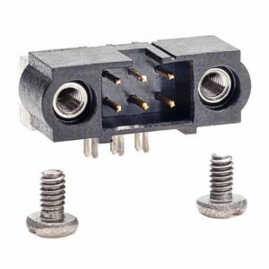 M80-5400642, Проводные клеммы и зажимы 3+3 POS R/A MALE 3mm TAIL W/JS TIN