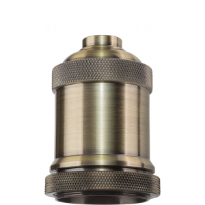 Патрон электрический 61 518 NLH-V01-007-E27 подвес. метал. чернен. бронз. 61518