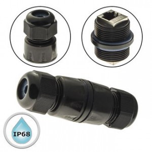 RJ45M25Z2-6B, Разъём герметичный SZC RJ45M25Z2-6B, 10BASE-T,100 BASE-T, 1000 BASE-T