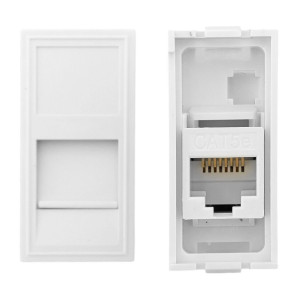 Розетка RJ45 кат. 5e, 1 модуль EKF