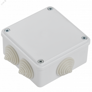 Коробка расп. КМ для о/п 100х100х45мм IP44 6 вв. белая UKO11-100-100-045-K01-44