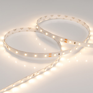 Лента RT 2-5000 24V Warm3000 (3528, 300 LED, LUX) 024110(B), Гибкая лента LUX, светодиоды smd 3528, 60шт/м (300шт на 5м), белая плата 8мм, скотч 3М. Цвет ТЁПЛЫЙ 2900-3100K. Питание 24V, мощность 4.8 Вт/м (24 Вт на 5м), угол 120°, цветопередача CRI>85. Размеры 5000х8x1.8мм. Мин.отрезок 100мм, 6 шт светодиодов. Пакет