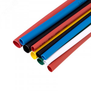 Набор трубок термоусадочных тонкостен. №1 (АВТО) разноцвет. 29-0101