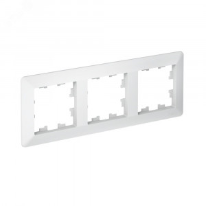 ATLASDESIGN AIR 3-постовая РАМКА, ЛОТОС/дымчатый белый ATN221303