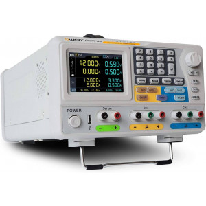 ODP3122, Программируемый источник питания, 1 канал 0 - 30V/12A + 2 канал  0 - 6V/3A 1mV/1mA, Режим 4-х проводного подключения нагрузки, выход Sense