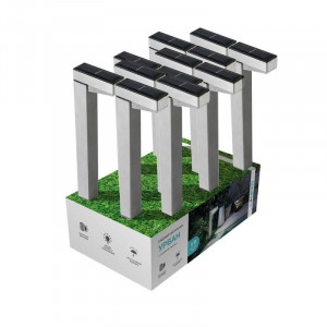 Светильник садовый LAMPER Урбан LED с солнечной панелью и аккумулятором 602-272