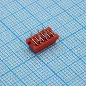 215079-6, Разъем типа плата-плата, вертикальный, Серия Micro-MaTch, 6 контакт(-ов), Гнездо, 1.27 мм