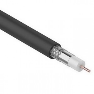 RG-6U CCS/AL 64% 75 ОМ OUTDOOR 100M, Кабель коаксиальный RG-6U CCS/AL 64% 75 ОМ OUTDOOR 100M