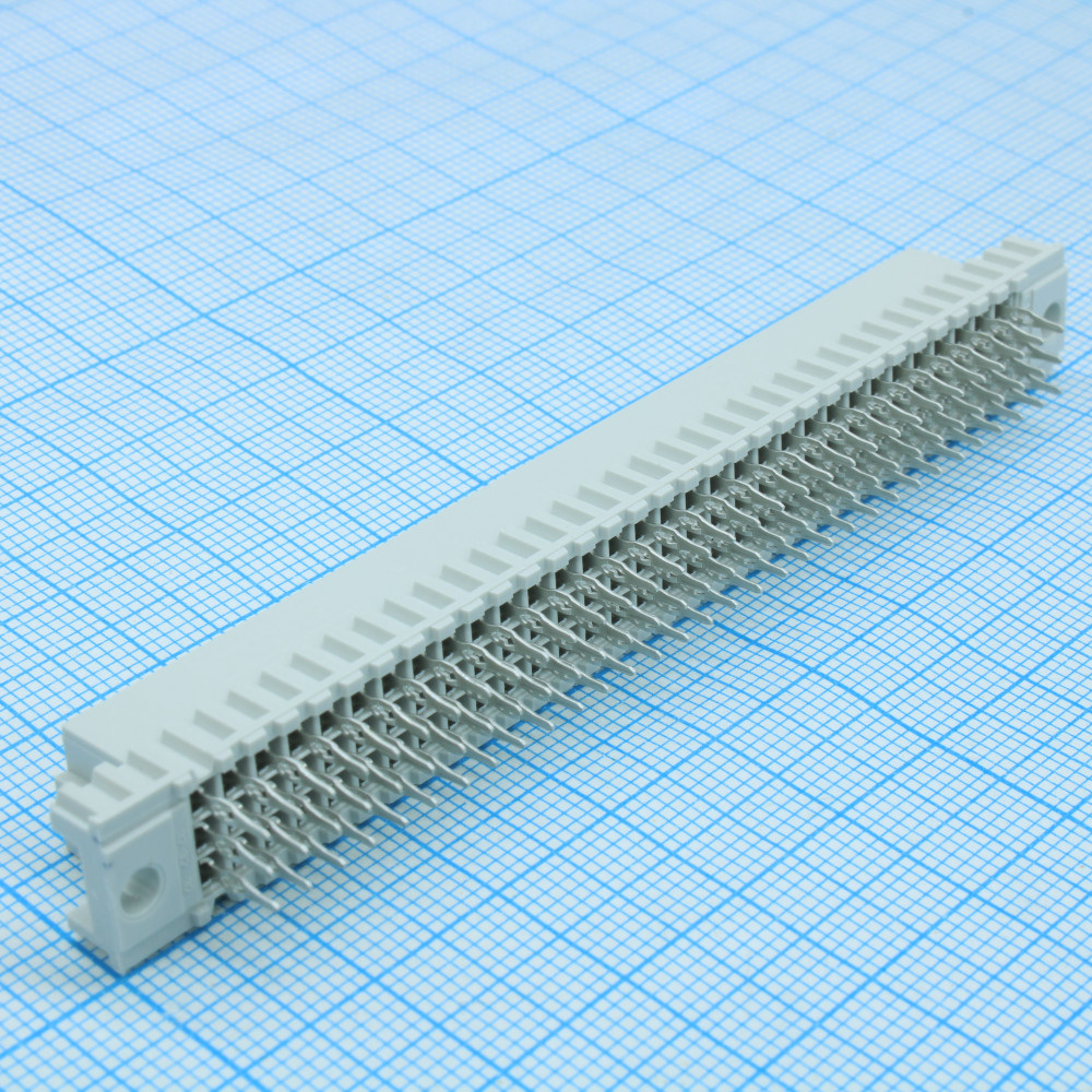 Изображение товара Вертикальный разъем DIN 41612 TE Connectivity 96 контактов надежное соединение