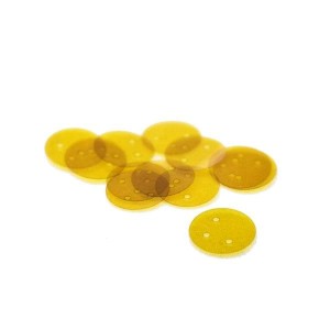 43-05-2G, Продукты с термическим сопряжением Thermalfilm for TO-5, 9.91mm OD, 5.08mm ID, 0.91mm, 3 Mounting Holes