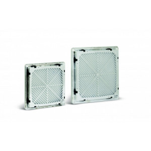 Вентиляционная решетка с фильтром ЭМС 250x250 мм, IP54(кр.1шт) [R5KF151]