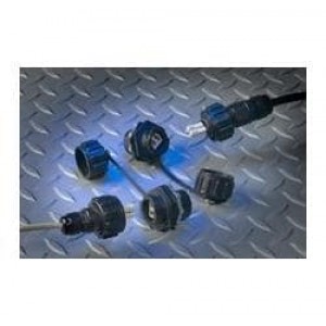 106059-7600, Волоконно-оптические соединители ADAPTER ASSY SM META L BODY IND LC W/LOGO