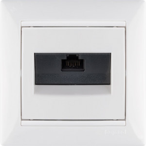 Рамка 1-м Valena бел. Leg 774451