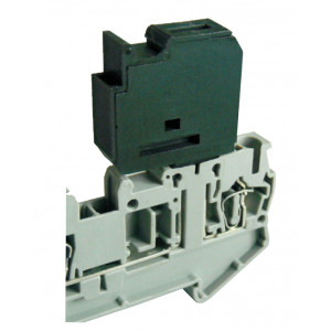 Предохранительный модуль P-RD(5X20), Предохранительный модуль, 5X20, цвет: черный