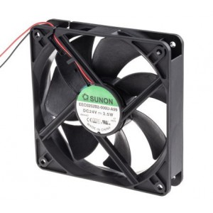 EEC0252B2-000U-A99, Вентилятор 24В 2700об/мин 120x25 B 157,9м3/час, 40,5дБ, подшипник качения