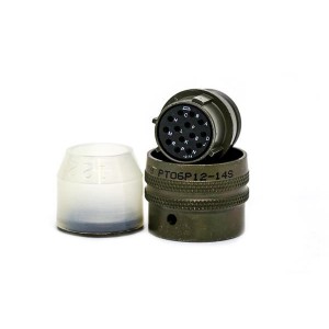 PT06P-12-8S(SR), Круговой мил / технические характеристики соединителя