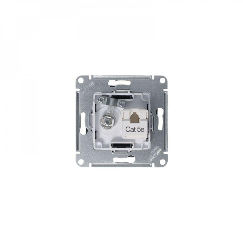 Изображение товара Розетка ATLASDESIGN двойная компьютерная и ТВ, RJ45, категория 5E, IP20 Изображение товара Розетка ATLASDESIGN двойная компьютерная и ТВ, RJ45, категория 5E, IP20