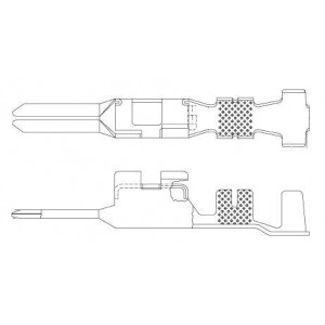 12092344-L, Автомобильные разъемы M ACT 280 TIN TERM CBL RN 3.00-2.00MM2