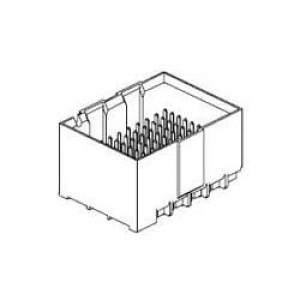 76165-1125, Высокоскоростные/модульные разъемы Impact BP 3x10 Dual BP 3x10 Dual Wall Sn