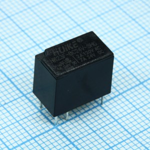 HK23F-DC24V-SHG, Миниатюрное сигнальное реле 2А одна контактная группа на переключение катушка 24В 0.2Вт