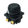 Кнопка КЕ-011/1 2з цилиндр 10А 660В IP40 черн. ET507206
