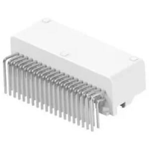 1318384-2, Соединитель провод-плата вилка угловая 40 контактов шаг 2.2 мм монтаж в отверстие автомобильного применения туба