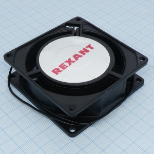 RX 8025HS 220VAC, Вентилятор 220В AC, 2450об/мин., 80х80х25мм, 27м3/час, 28дБ, подшипник скольжения, тип вывода - провод
