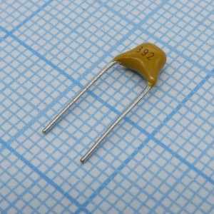 TS170R1H392JSBNB0R, Конденсатор керамический многослойный 3900пФ 50В NPO ±5% радиальный 5.08мм 125°C россыпь