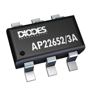 AP22653AW6-7, ИС переключателя электропитания – распределение электропитания Load Switch SOT26 T&R 3K