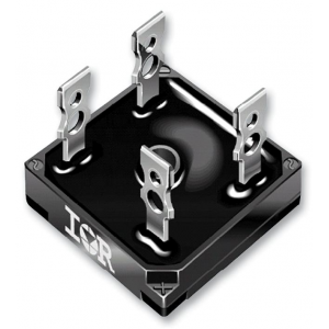 GBPC1506, Мост диодный однофазный, Uобр.макс. 600 В, Uпрям. 1.1 В, Iпрям. (средн) 15 А, Примечание Rectifier Diode, Рабочая температура -55 °C...+150 °C