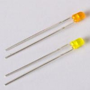 3HDL-F, Стандартные светодиоды - Сквозного монтажа LED Thru-Hole 3mm HE Red 635 nm