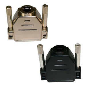 973-025-020R121, Корпуса разъемов D-Sub  25P TOP ENTRY METALIZED PLASTIC