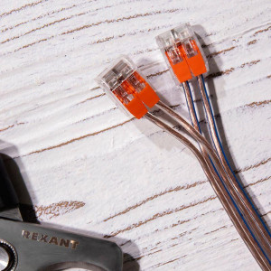 Клемма компактная многоразовая 221-412 2-проводная 0.14-4.0кв.мм 07-5202