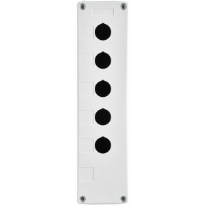 Корпус КП105(6)-Р для кнопок 5(6) мест белый IEK BKP10-6-K01-R