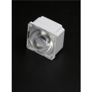 FA15233_ROSE-MRK-W, Линзы для осветительных светодиодов в сборе Lens square 21.6x21.6mm(D)12.9mm