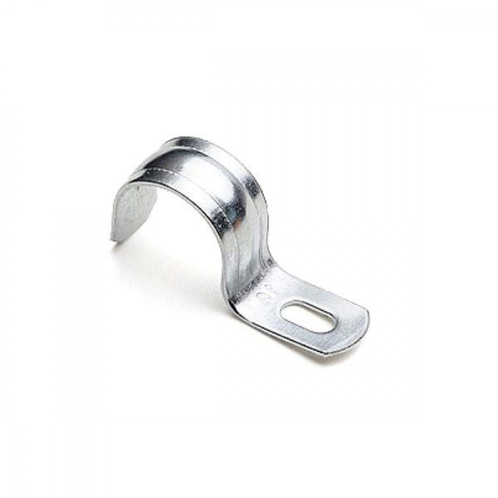 Изображение товара Скоба металлическая однолапковая d21-22 мм (10 шт) PROxima sm-1-21-22-r